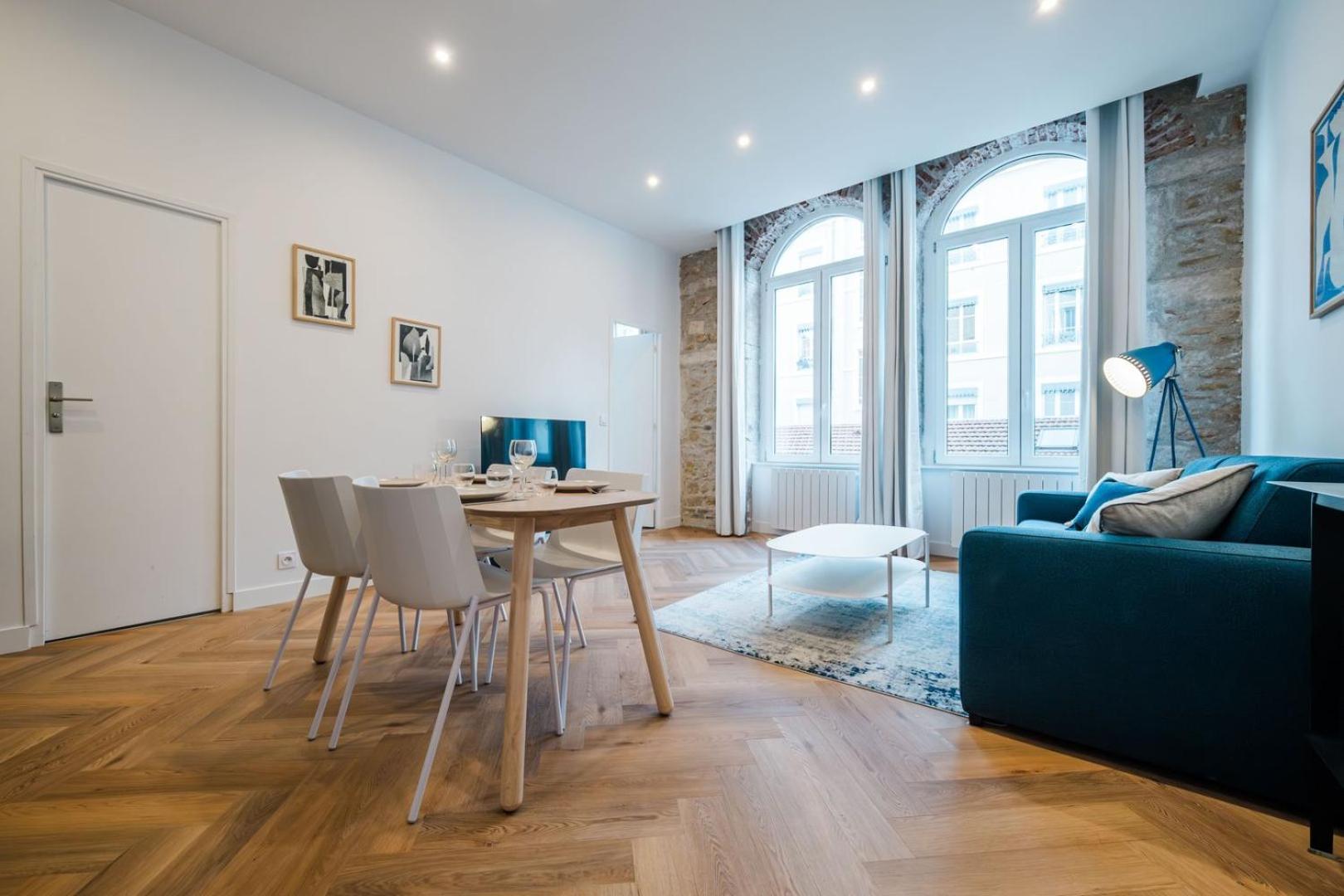 Appartement Bright And Peaceful T2 In Town Center Ail *
