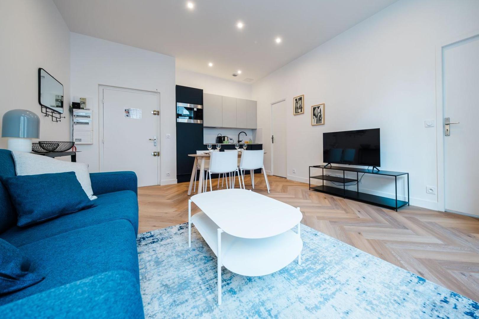 Appartement Bright And Peaceful T2 In Town Center Ail